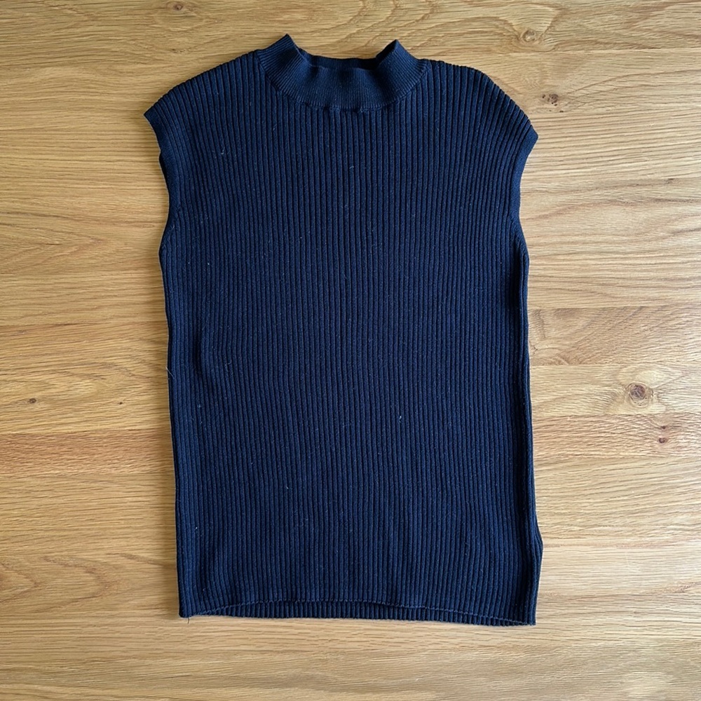 Black Sweater Tank